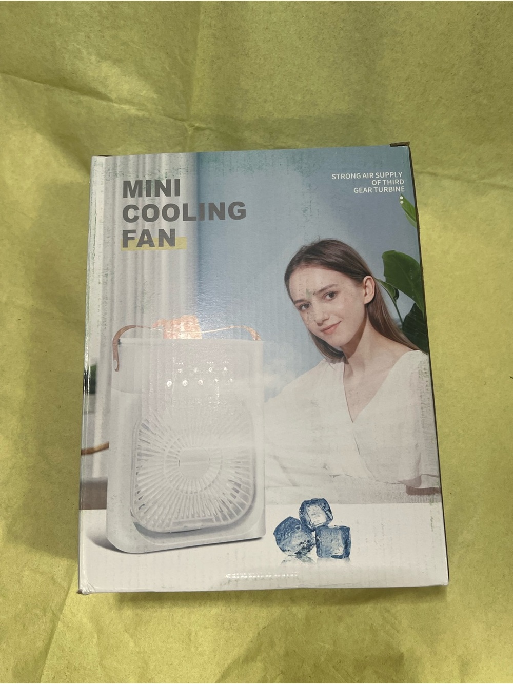 Mini Cooling Fan - White